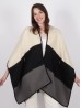 Triple Tone Cape W/Waistband